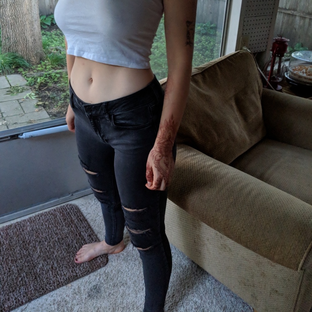 American eagle skinny jeans